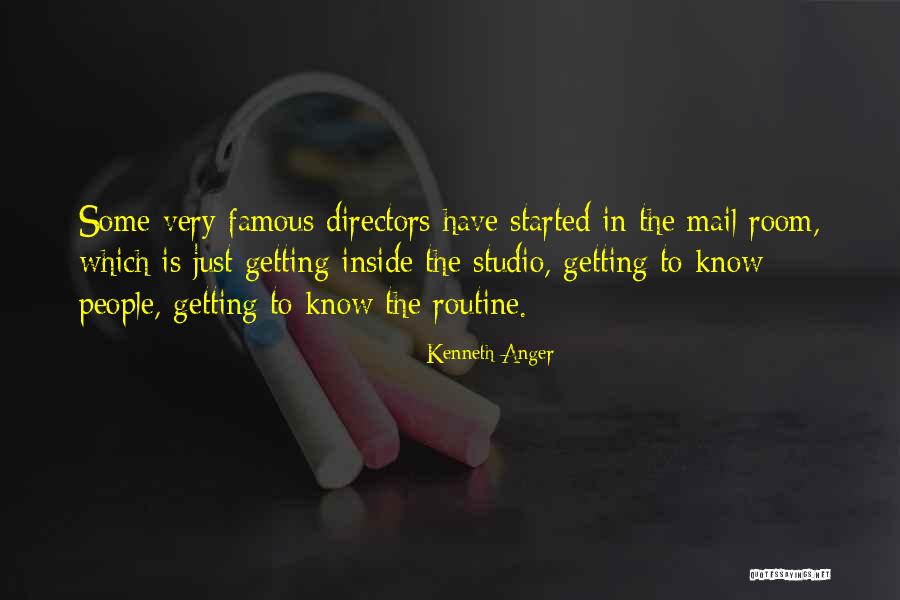 Famous Studio Quotes By Kenneth Anger Famous Studio Quotes By Kenneth Anger