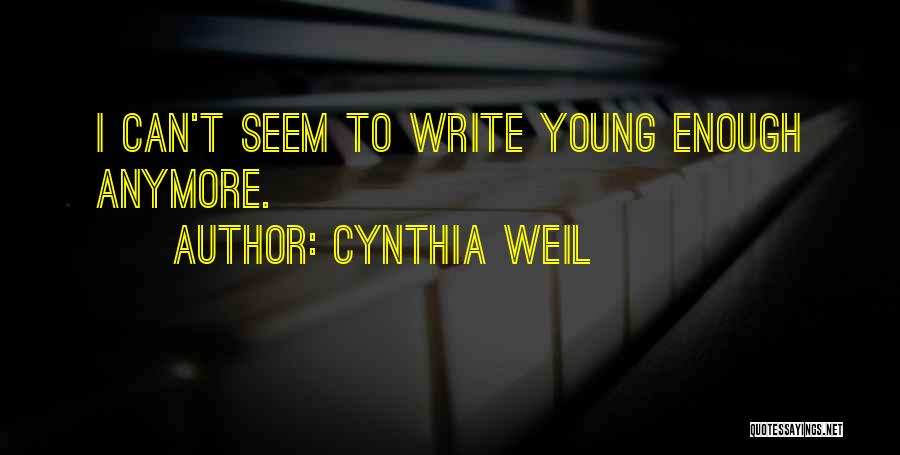 Famous Stylish Quotes By Cynthia Weil