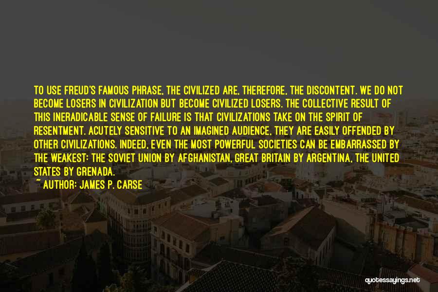 Famous Union Quotes By James P. Carse