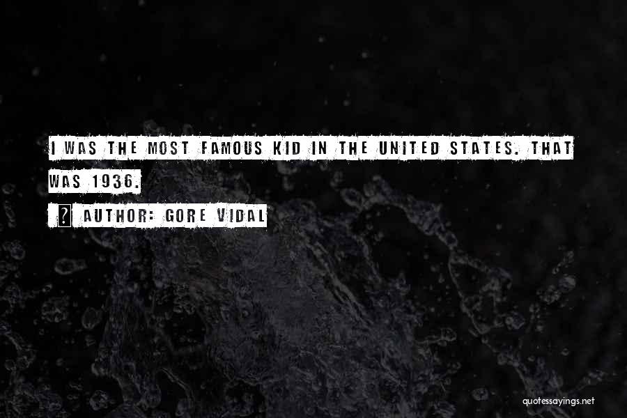Famous United States Quotes By Gore Vidal