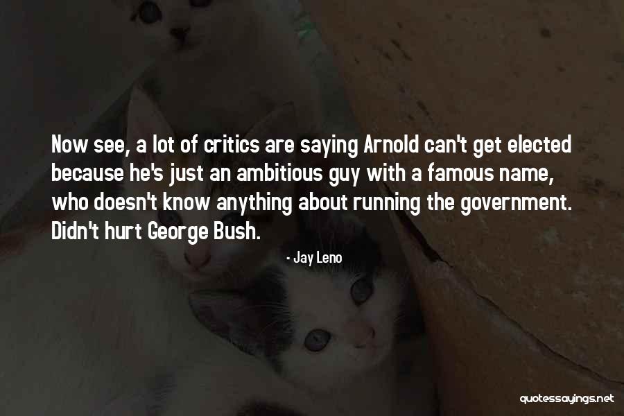 Famous Us Government Quotes By Jay Leno