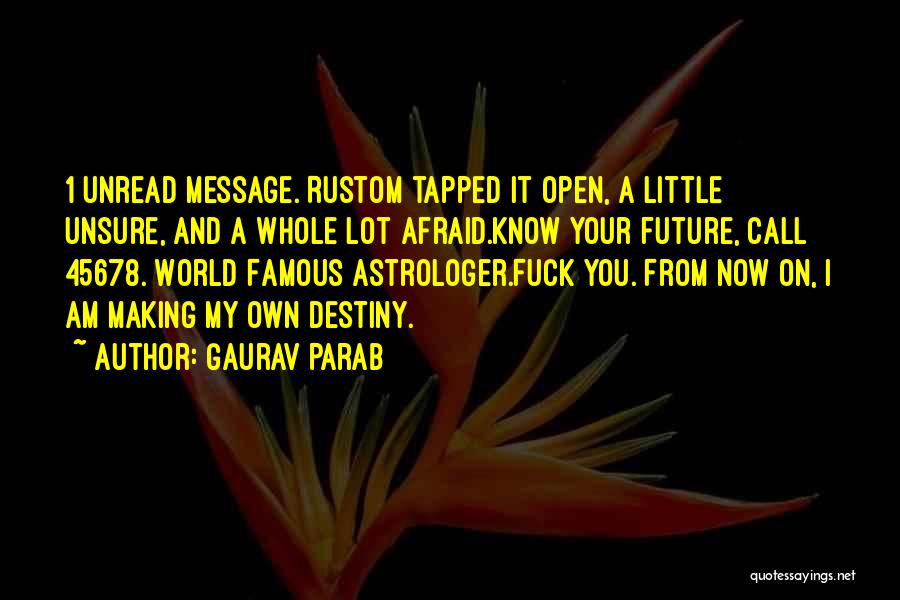 Famous Us Open Quotes By Gaurav Parab