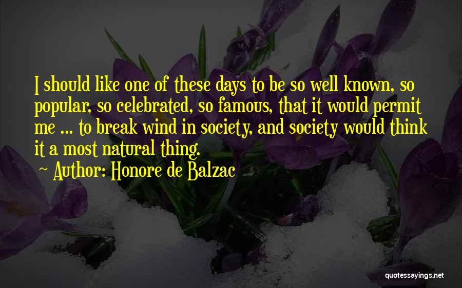 Famous Wind Quotes By Honore De Balzac