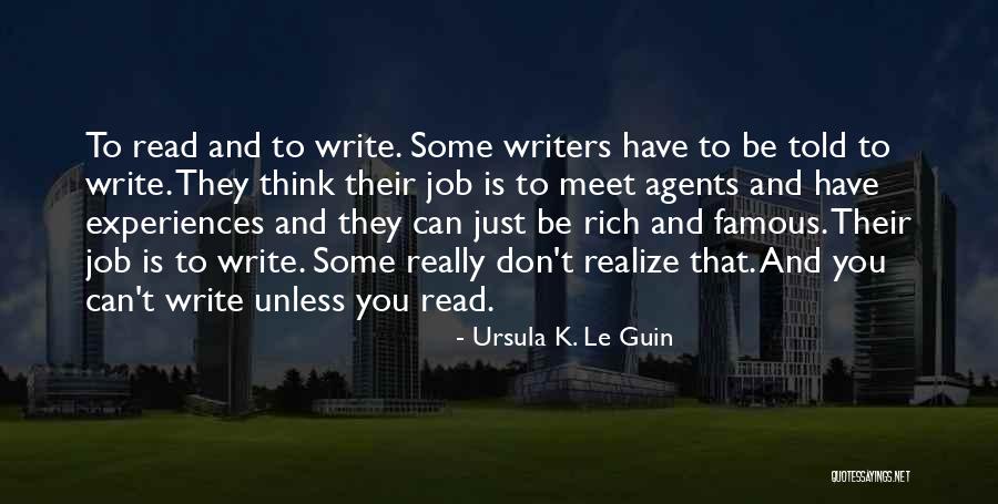 Famous Writing Quotes By Ursula K. Le Guin