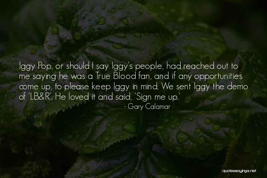 Fan Sign Quotes By Gary Calamar Fan Sign Quotes By Gary Calamar