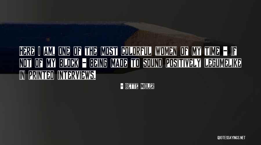 Fanale Quotes By Bette Midler Fanale Quotes By Bette Midler