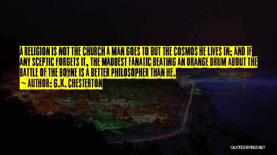Fanatic Quotes By G.K. Chesterton