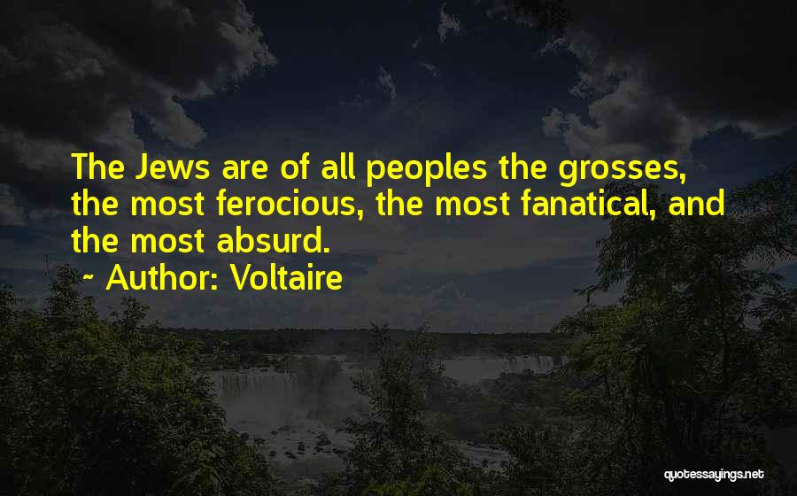 Fanatical Religious Quotes By Voltaire
