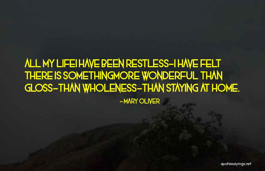 Fanciest Food Quotes By Mary Oliver Fanciest Food Quotes By Mary Oliver