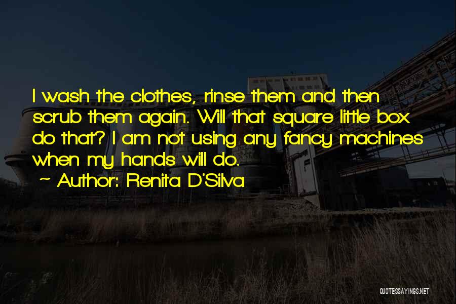 Fancy Clothes Quotes By Renita D'Silva