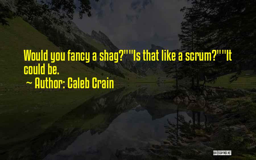 Fancy You Quotes By Caleb Crain