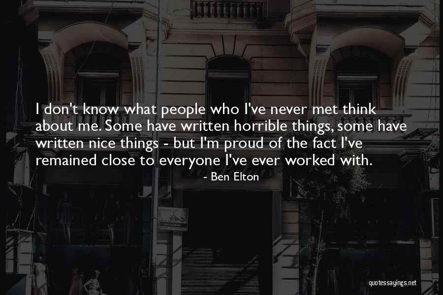 Fandsbank Quotes By Ben Elton Fandsbank Quotes By Ben Elton
