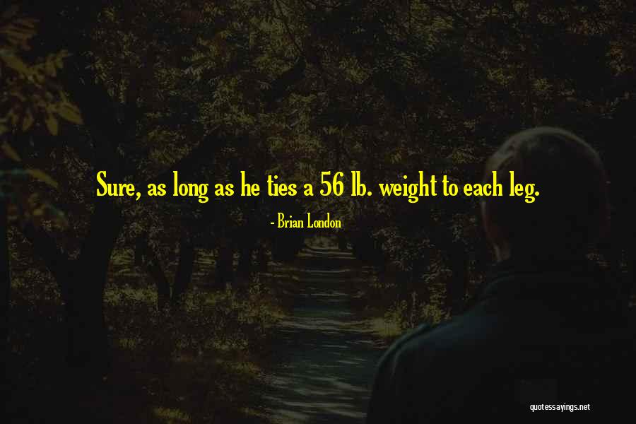 Fandy Leak Quotes By Brian London Fandy Leak Quotes By Brian London