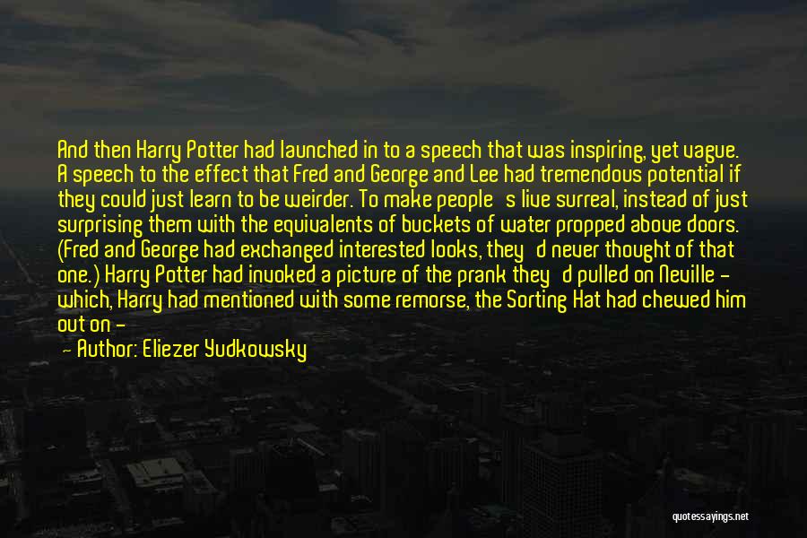 Fanfiction Quotes By Eliezer Yudkowsky