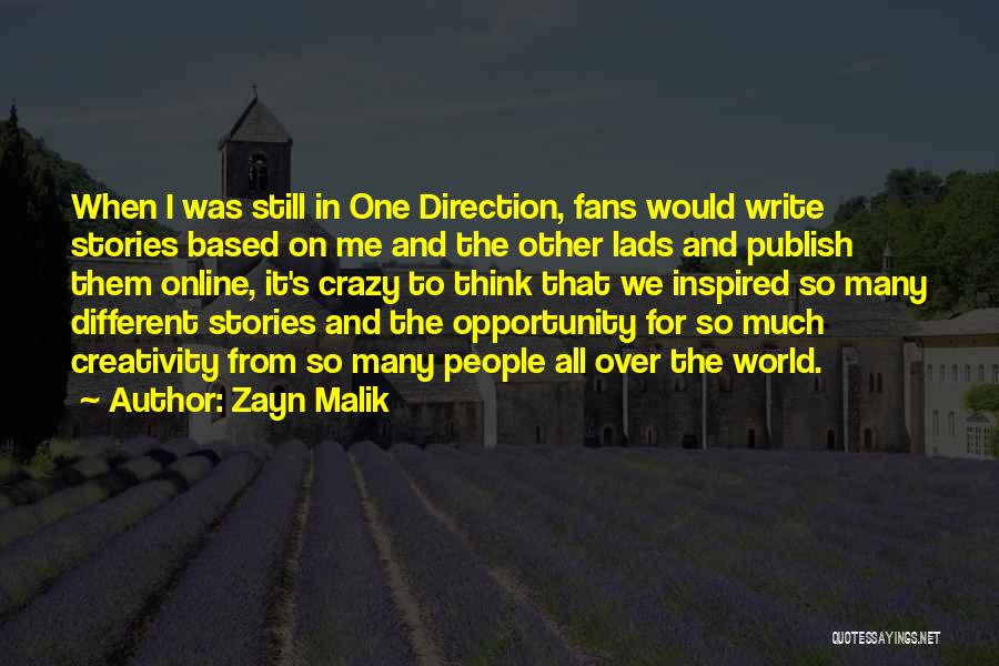 Fanfiction Quotes By Zayn Malik