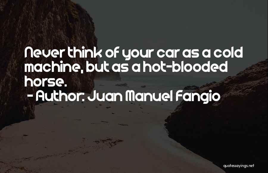 Fangio Quotes By Juan Manuel Fangio