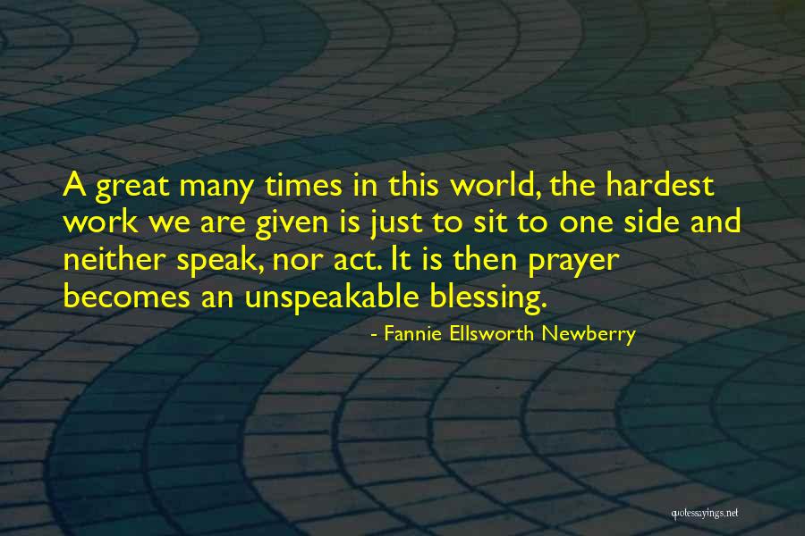 Fannie Ellsworth Newberry Quotes 353361