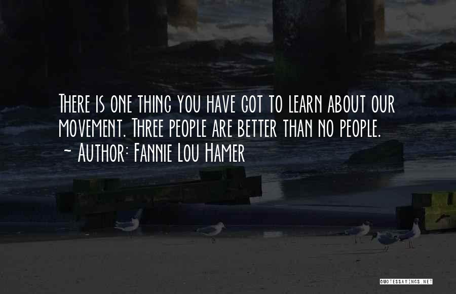 Fannie Hamer Quotes By Fannie Lou Hamer