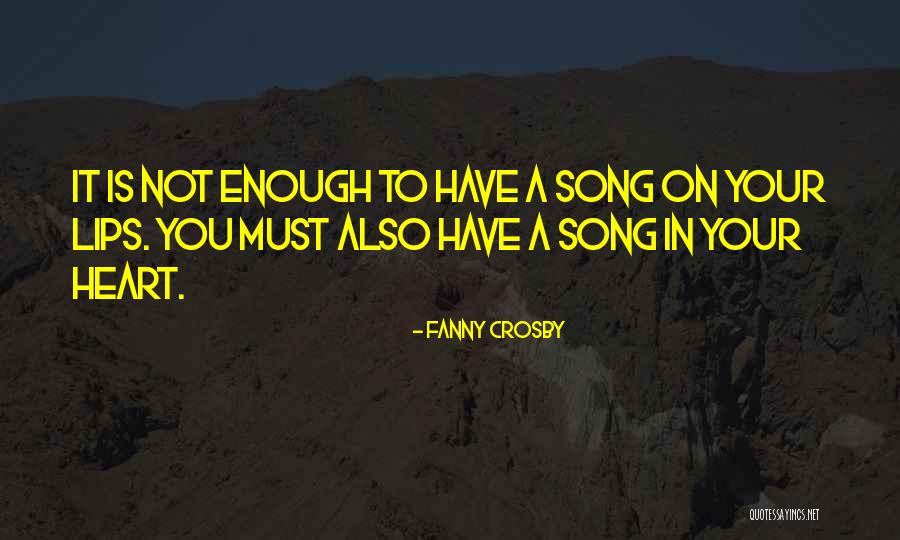 Fanny Crosby Quotes 1995692