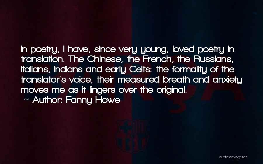 Fanny Howe Quotes 2235969