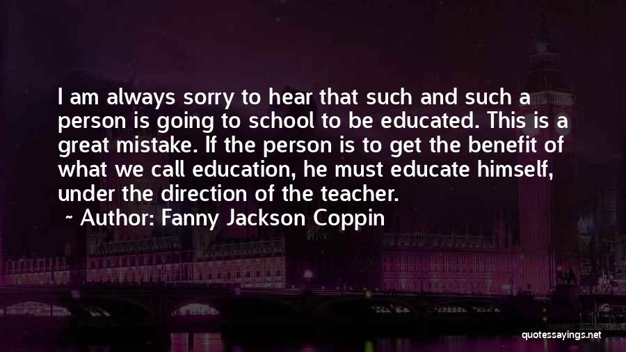 Fanny Jackson Coppin Quotes 137521