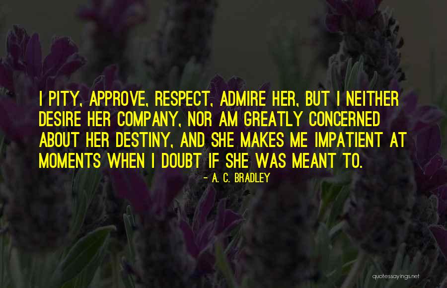 Fanny Price Quotes By A. C. Bradley