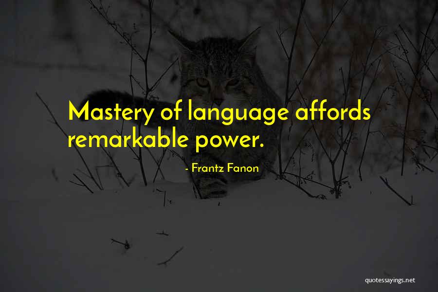 Fanon Quotes By Frantz Fanon