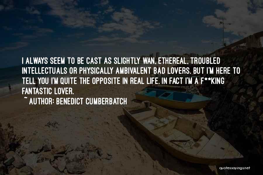 Fantastic Life Quotes By Benedict Cumberbatch