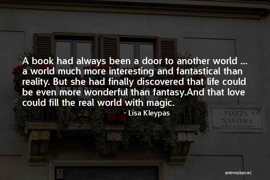 Fantasy And Love Quotes By Lisa Kleypas