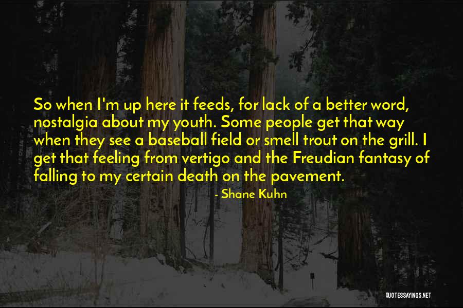 Fantasy Baseball Quotes By Shane Kuhn