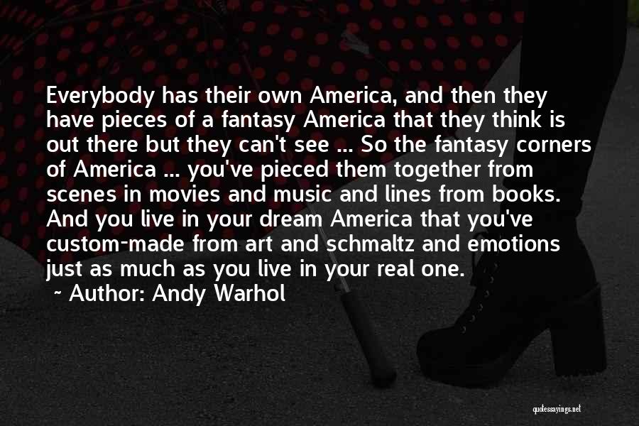 Fantasy Movies Quotes By Andy Warhol