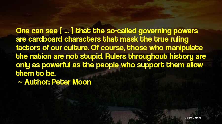 Fantasy World Problems Quotes By Peter Moon