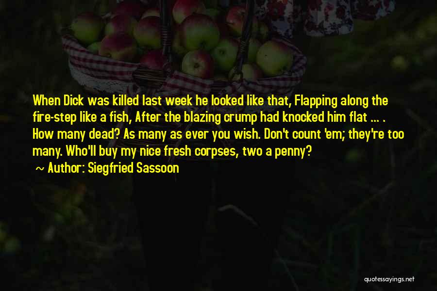 Fantasy World Problems Quotes By Siegfried Sassoon