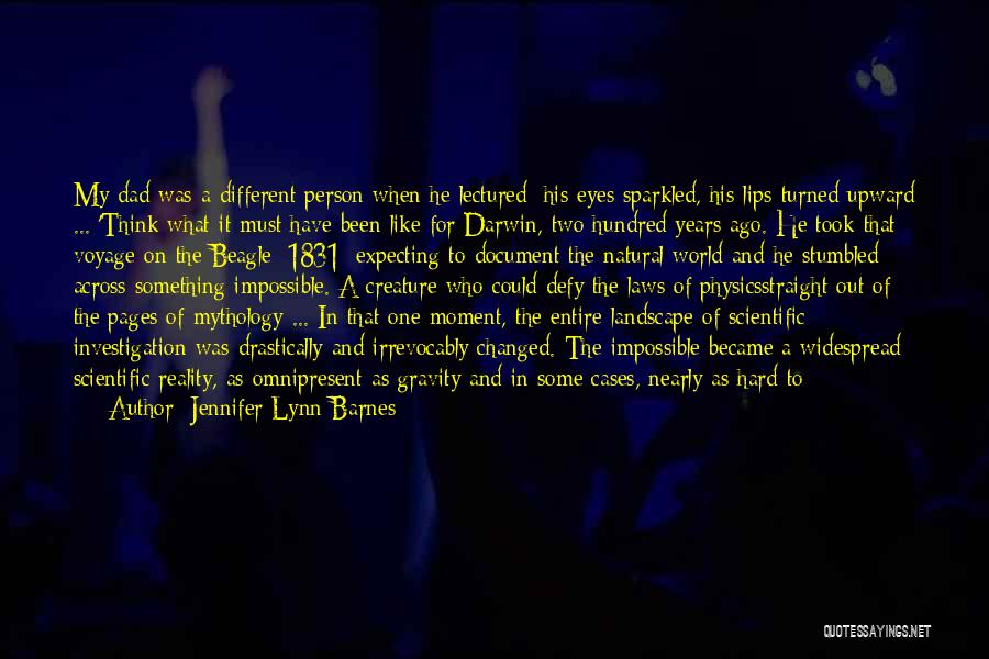 Fantasy World Quotes By Jennifer Lynn Barnes