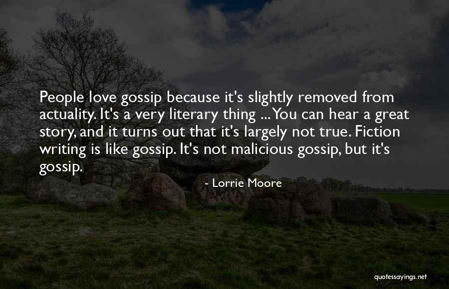Fanthom Quotes By Lorrie Moore Fanthom Quotes By Lorrie Moore
