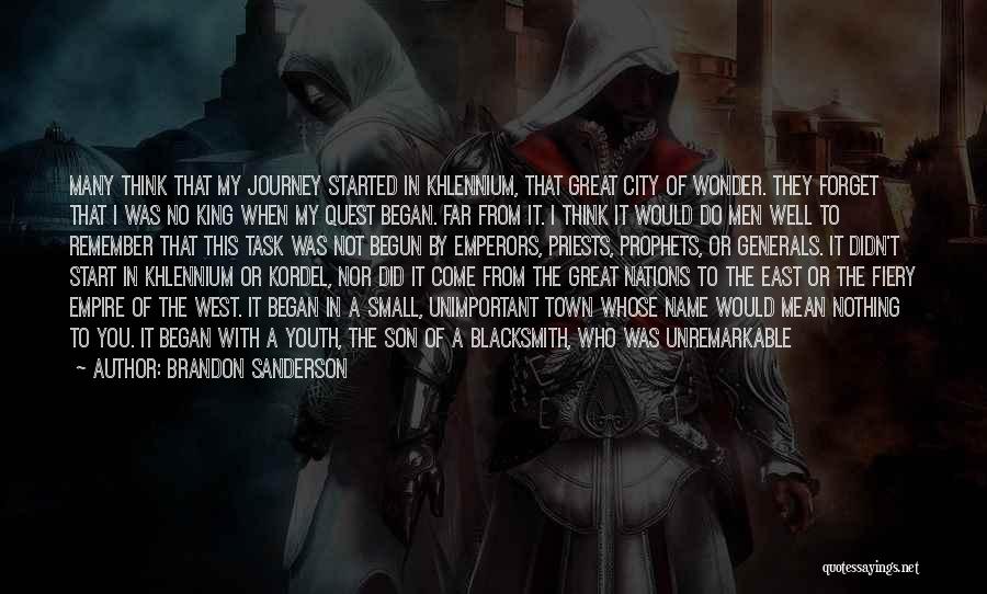 Far East Quotes By Brandon Sanderson