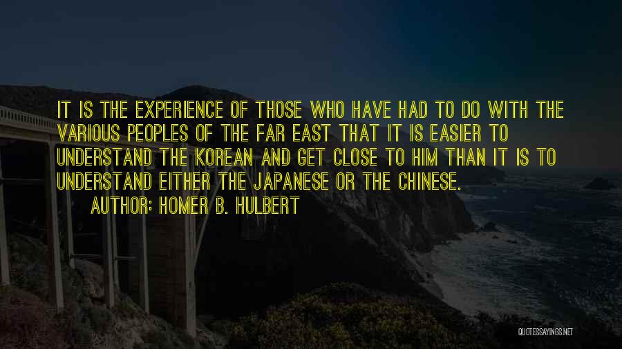 Far East Quotes By Homer B. Hulbert