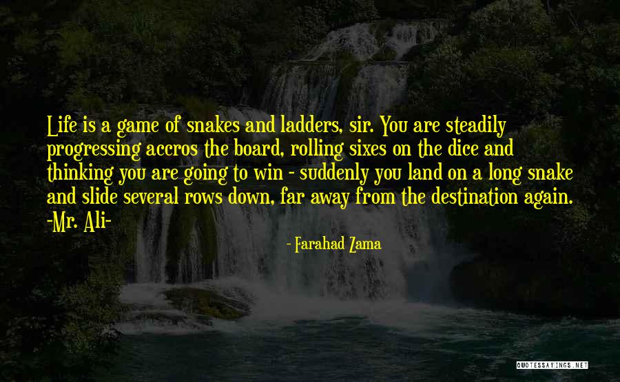 Far Far Away Land Quotes By Farahad Zama