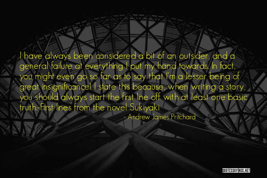 Far From Basic Quotes By Andrew James Pritchard Far From Basic Quotes By Andrew James Pritchard