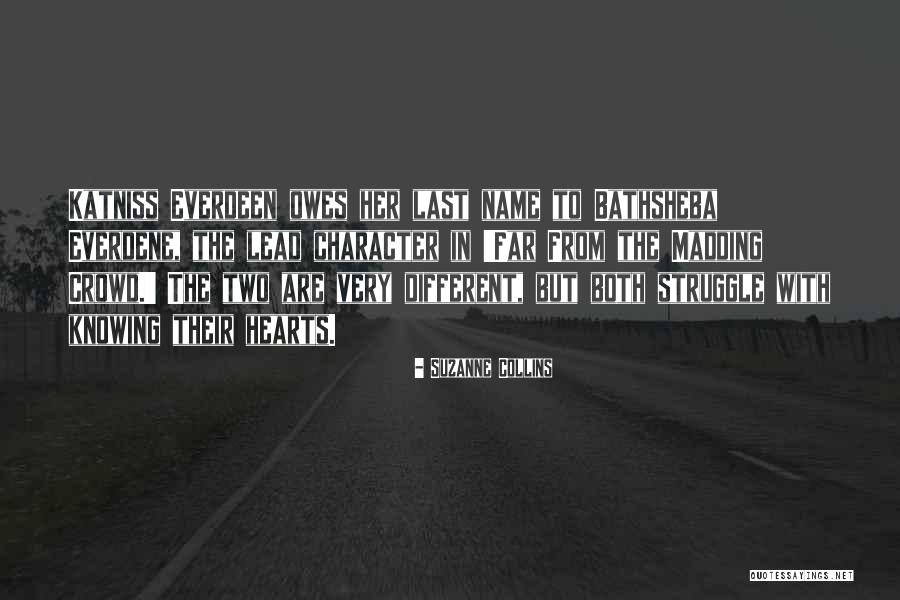 Far From The Madding Crowd Quotes By Suzanne Collins Far From The Madding Crowd Quotes By Suzanne Collins