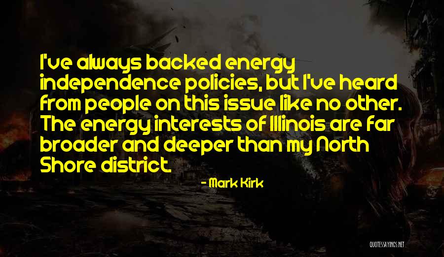 Far North Quotes By Mark Kirk Far North Quotes By Mark Kirk