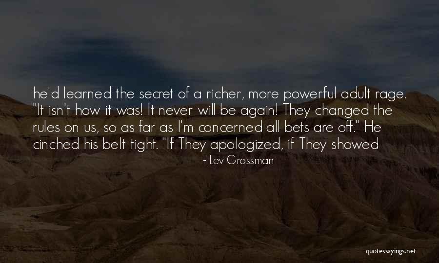 Far Off Quotes By Lev Grossman