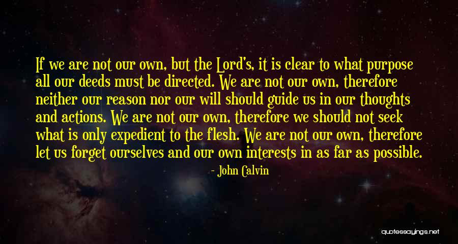 Far Should Quotes By John Calvin Far Should Quotes By John Calvin