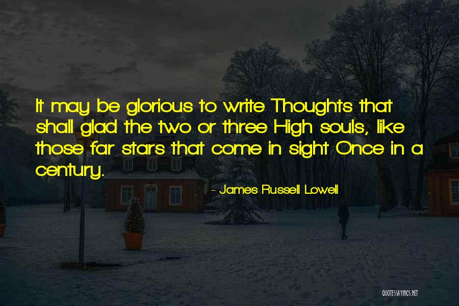 Far Sight Quotes By James Russell Lowell