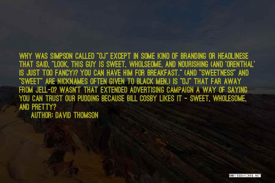 Far Too Kind Quotes By David Thomson