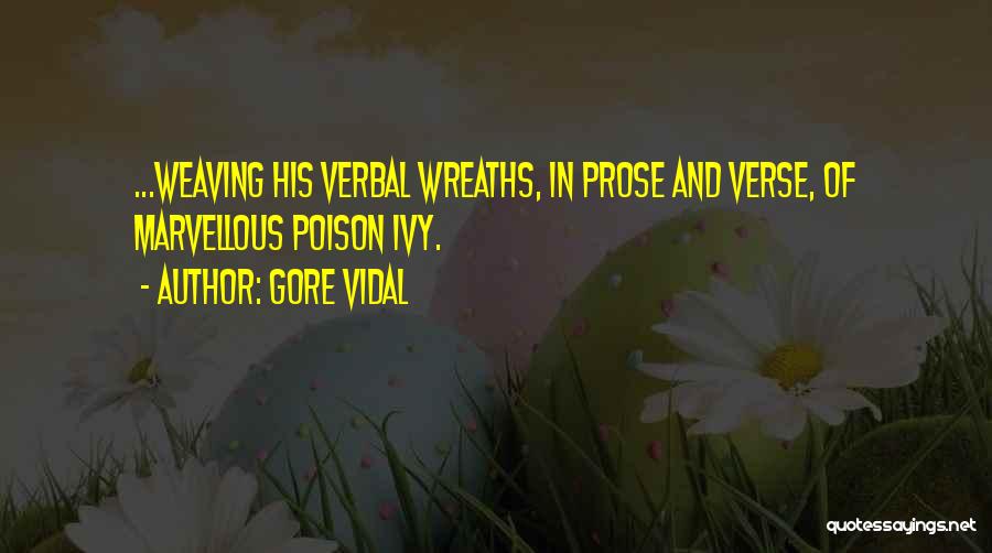 Far Verbal Quotes By Gore Vidal