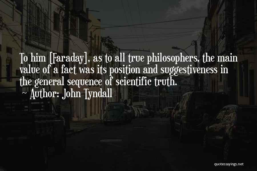 Faraday Michael Quotes By John Tyndall