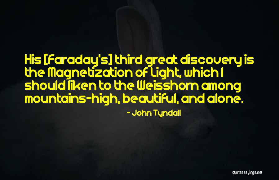 Faraday Quotes By John Tyndall