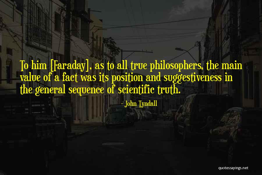 Faraday Quotes By John Tyndall