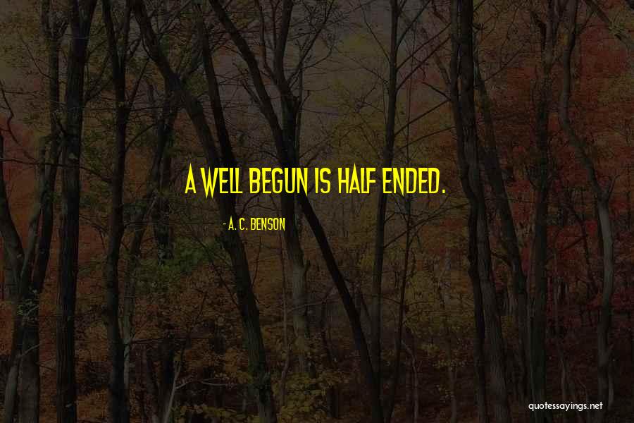 Farallones Islands Quotes By A. C. Benson Farallones Islands Quotes By A. C. Benson